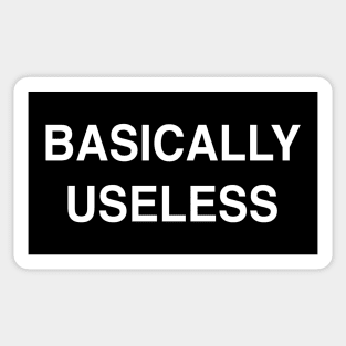 Basically Useless Sticker